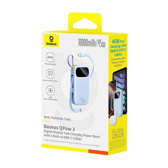 BASEUS ENERFILL FC31 10000 MAH 45W POWERBANK - MAV resmi