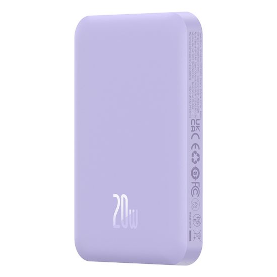 BASEUS MAGSAFE MINI KABLOSZ 5000M 20W POWERBNK MOR resmi