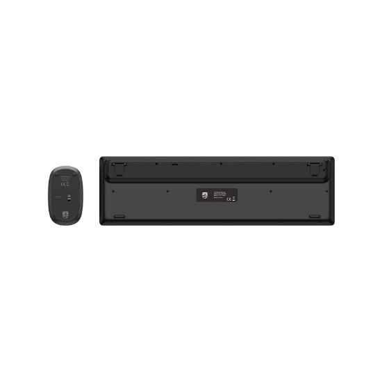 PHILIPS KABLOSUZ KLAVYE&MOUSE SET SPT6318B SİYAH resmi