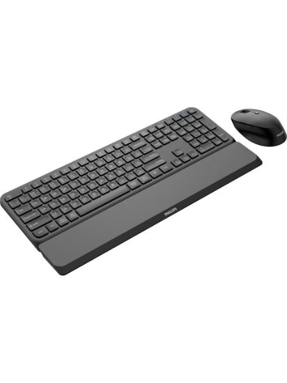 PHILIPS KABLOSUZ  KLAVYE&MOUSE SET SPT6607 SİYAH resmi