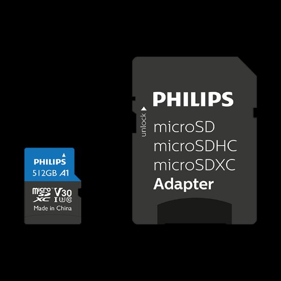PHIIPS 512GB MICRO SDXC 100 MB/S C10 FM51MP65B/00 resmi