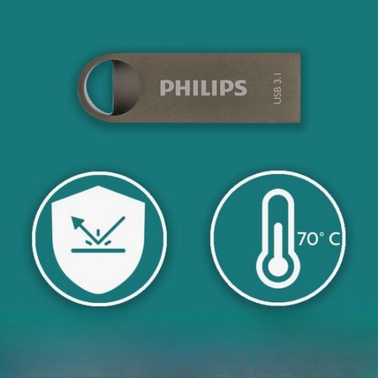 PHILIPS 128GB USB3.1 100/150MB/S FM12FD165B/00 resmi