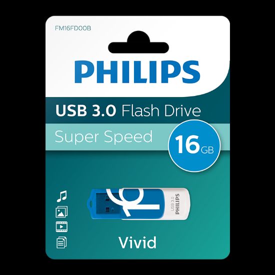 PHILIPS 16GB USB 3.0 100/150MB/S FM16FD00B/00 resmi