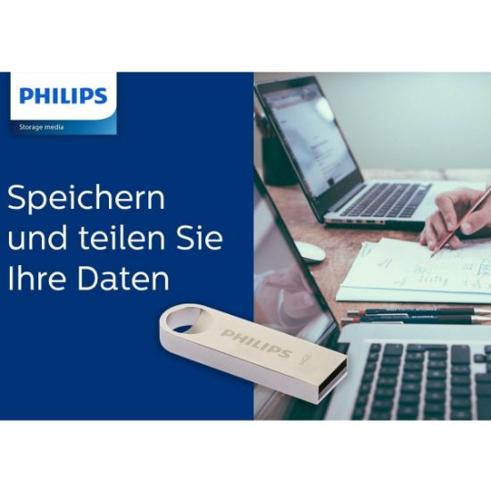 PHILIPS 64GB USB 2.0 25/10MB/S FM64FD160B/00 resmi