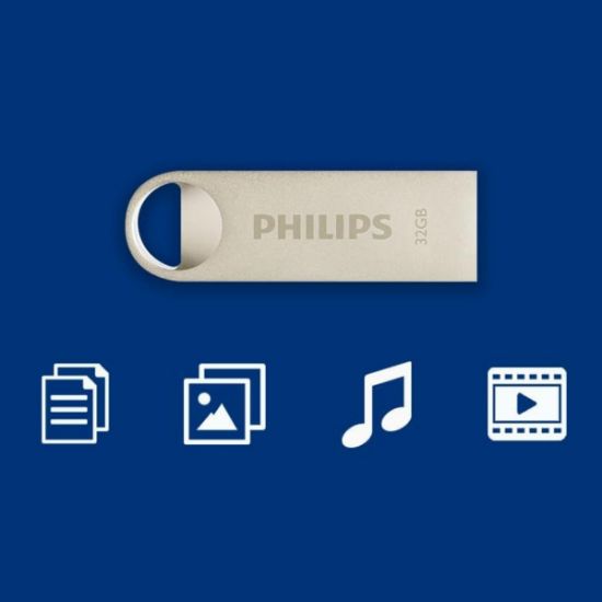PHILIPS 32GB USB 2.0 25/10MB/S FM32FD160B/00 resmi