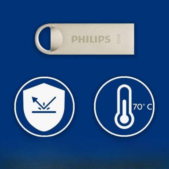 PHILIPS 32GB USB 2.0 25/10MB/S FM32FD160B/00 resmi