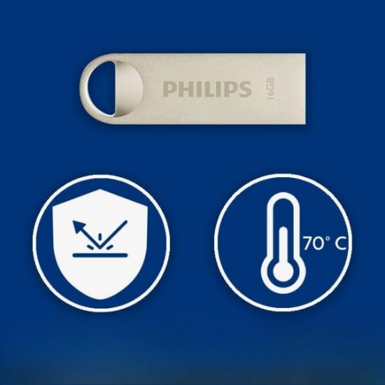 PHILIPS 16GB USB 2.0 25/10MB/S FM16FD160B/00 resmi