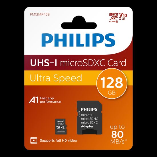 PHILIPS 128GB MICRO SDXC 80 MB/S C10 FM12MP45B/00 resmi