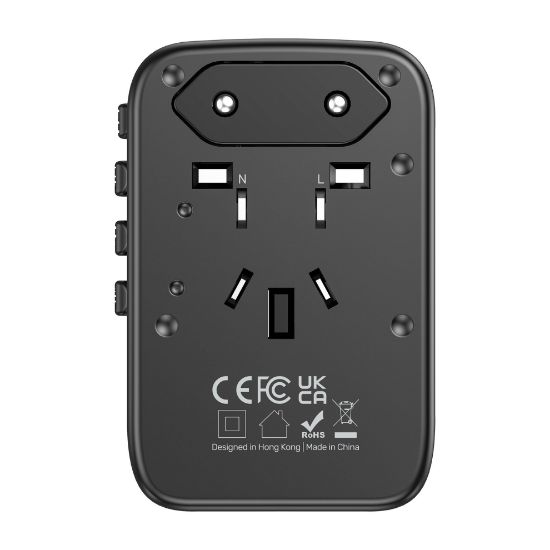 Unitek 65W Universal Travel Adaptör (P1122ABK) resmi