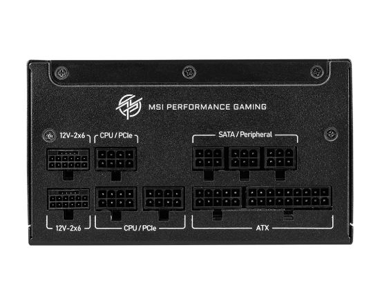 MSI MPG A1000GS PCIE5 1000W 80+ GOLD  FULL MODULER resmi