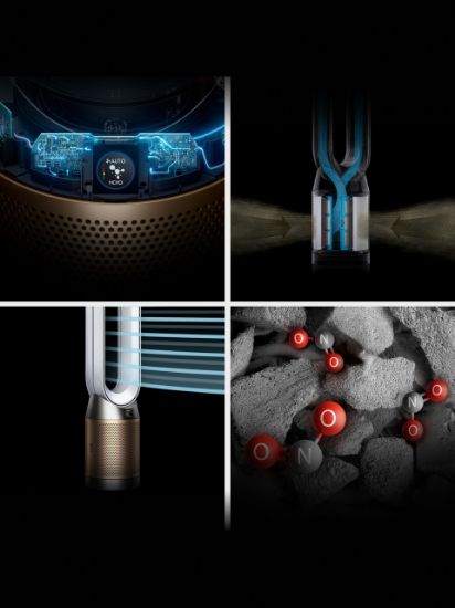 DYSON PURIFIER HOT+COOL HP2 DE-NOX HAVA TEMIZLEYIC resmi