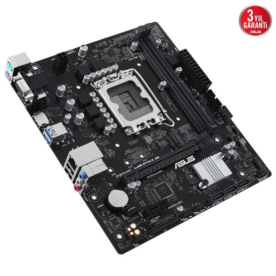 ASUS PRIME H610M-R D5-SI  DDR5 3200(OC) MATX 1700P resmi