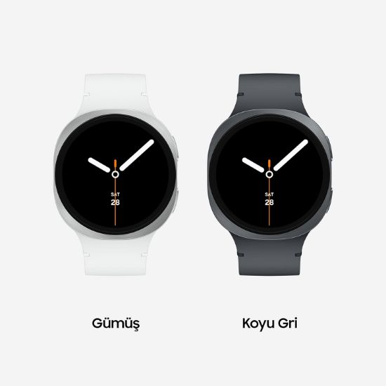 SAMSUNG WATCH 8 44MM SM-L330 SILVER AKILLI SAAT resmi