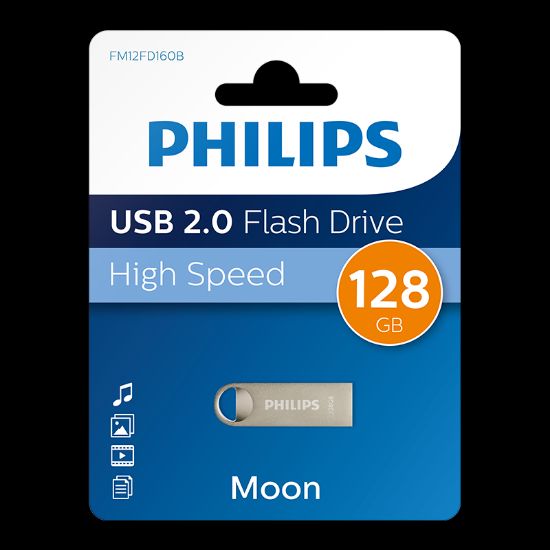 PHILIPS 128GB USB 2.0 25/10MB/S FM12FD160B/00 resmi