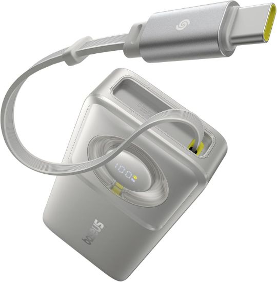 BASEUS FREE2PULL 30W 10.000MAH POWERBANK - GREY resmi