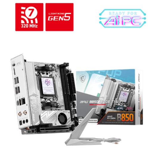 MSI MPG B850I EDGE TI WIFI DDR5 ITX AM5 resmi