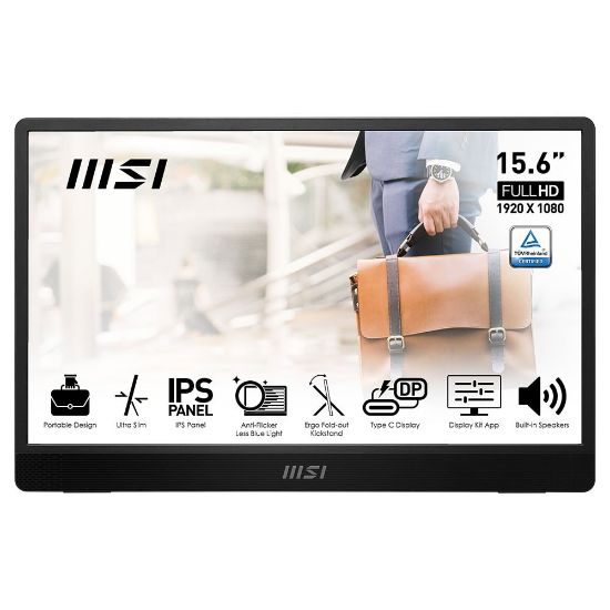 MSI 15.6" PRO MP161 E2U 1920X1080 (FHD) 16:9 FLAT resmi