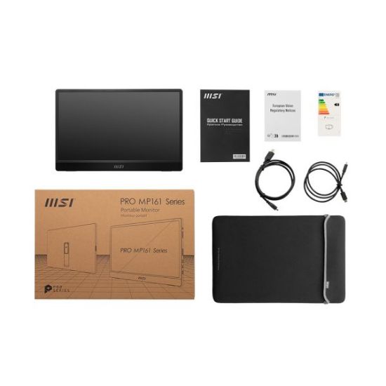 MSI 15.6" PRO MP161 E2U 1920X1080 (FHD) 16:9 FLAT resmi