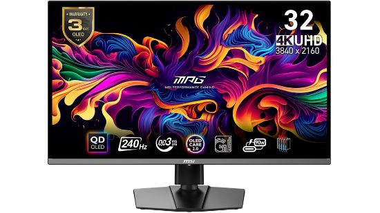 MSI 31.5" MPG 321URX QD-OLED 3840X2160 (UHD) resmi