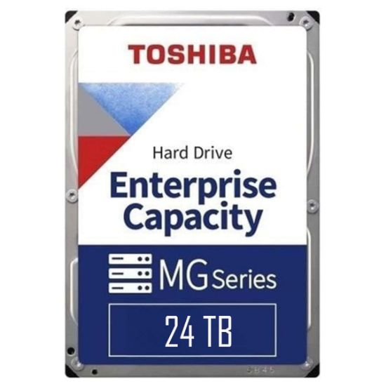 24TB TOSHIBA 7200 MG11 7/24 SATA 1024MB MG11ACA24TE resmi