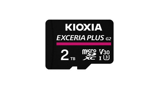 2TB EXCERIA PLUS G2 MICRO SDXC 4K 100MB/s KIOXIA LMPL2M002TG2 resmi