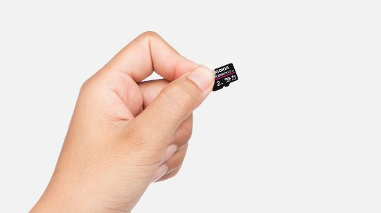 2TB EXCERIA PLUS G2 MICRO SDXC 4K 100MB/s KIOXIA LMPL2M002TG2 resmi