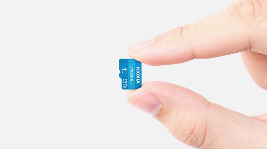 1TB KIOXIA EXCERIA G2 MICRO SDXC U3 V30 4K 100 MB/s LMEX2L001TG2 resmi