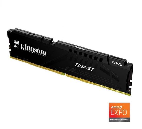 32GB KINGSTON DDR5 6000MT/s CL30 KF560C30BBE-32TR BEAST 1x32G resmi