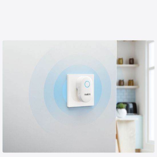 REOLINK WI-FI POE KAPI ZİLİ (SİYAH) resmi