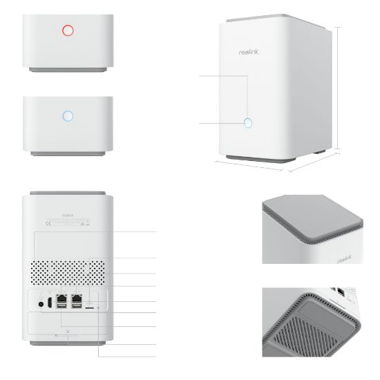 REOLINK HOME HUB PRO HHP01 24 KANAL WI-FI KAYIT CİHAZI resmi