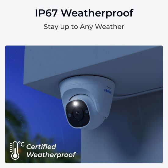 REOLINK P344 12MP 4MM POE IP DOME KAMERA resmi