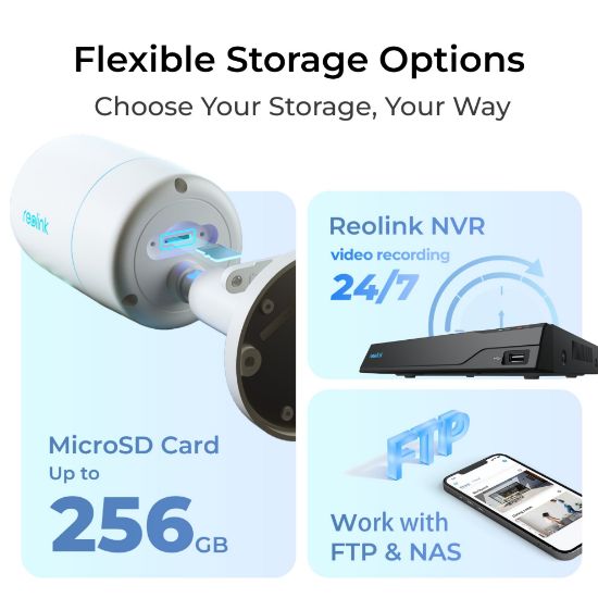 REOLINK CX810 8MP 4MM POE IP BULLET KAMERA resmi