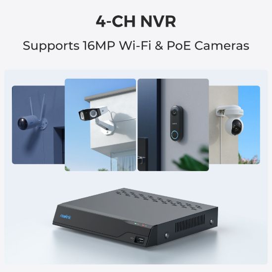 REOLINK NVS4 4 KANAL NETWORK KAYIT CİHAZI resmi