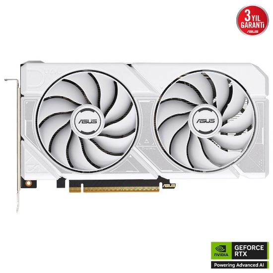 ASUS DUAL-RTX5060-O8G-WHITE 8GB 128BIT VGA resmi