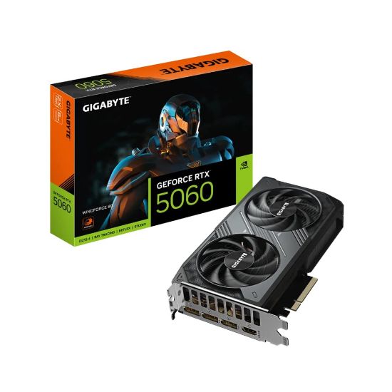 GIGABYTE 5060 GV-N5060WF2-8GD WINDFORCE  8GB 128BIT EKRAN KARTI resmi