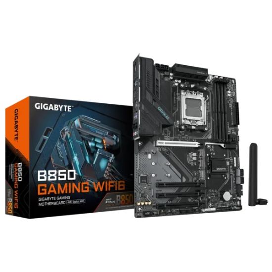 GIGABYTE ANAKART AMD AM5 ATX B850 GAMING WIFI6 resmi