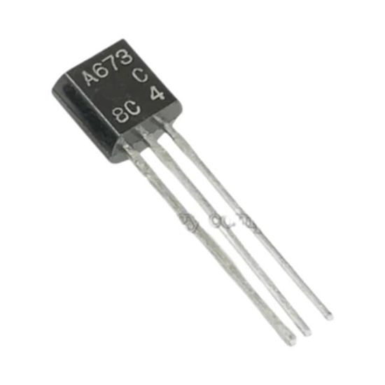2SA 673 TO-92 TRANSISTOR resmi