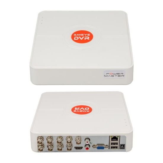 POWERMASTER PM-12181 8 KANAL 5MP DESTEKLİ 1080N AHD/ANALOG/TVI/CVI XMEYE DVR/XXVR KAYIT CİHAZI resmi