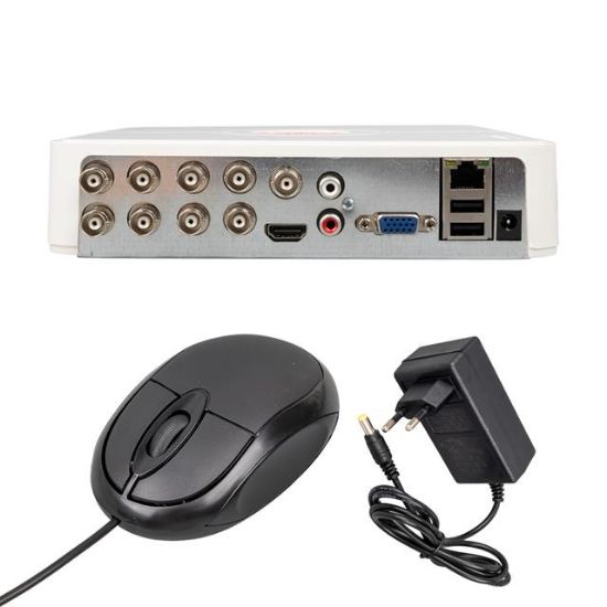 POWERMASTER PM-12181 8 KANAL 5MP DESTEKLİ 1080N AHD/ANALOG/TVI/CVI XMEYE DVR/XXVR KAYIT CİHAZI resmi