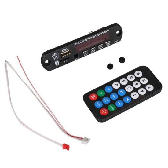 MAGICVOICE M515 OTO TEYP USB/SD/MIC/BLUETOOTH KUMANDALI MİKROFONLU OTO TEYP ÇEVİRİCİ DİJİTAL PLAYER BOARD (12V-500MA) resmi