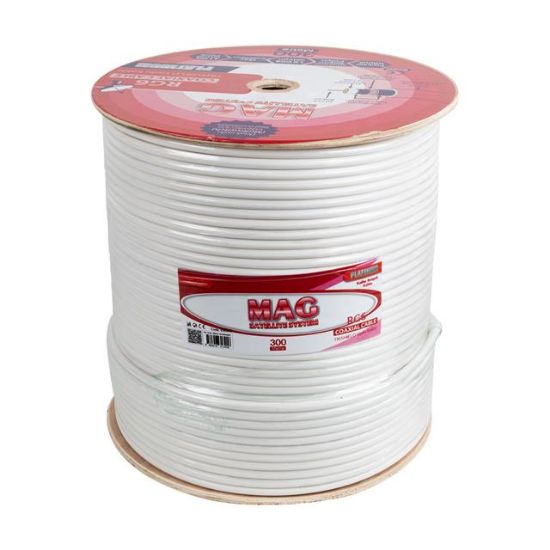 MAG PLATINUM RG6/U4 TRISHIELD 64 TEL ANTEN KABLOSU (300 METRE) resmi