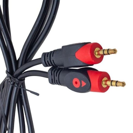 POWERMASTER 3.5 MM ERKEK/ERKEK 3 METRE KUTULU STEREO AUX KABLO resmi