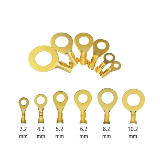 SARI TKS-10 8.20 MM TOPRAKLAMA KABLO PABUÇ (100LÜK PAKET) resmi