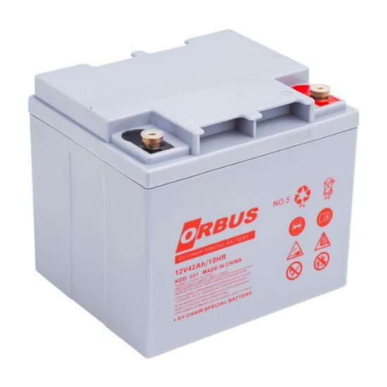 ORBUS 12 VOLT - 42 AMPER ENGELLİ ARAÇ AKÜSÜ (197 X 165 X 175 MM) resmi