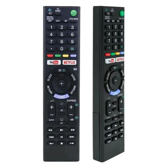 HUAYU KL RM-L1370 SONY YOUTUBE-NETFLIX TUŞLU LCD LED TV BLİSTERLİ KUMANDA * RMT-TX202P resmi