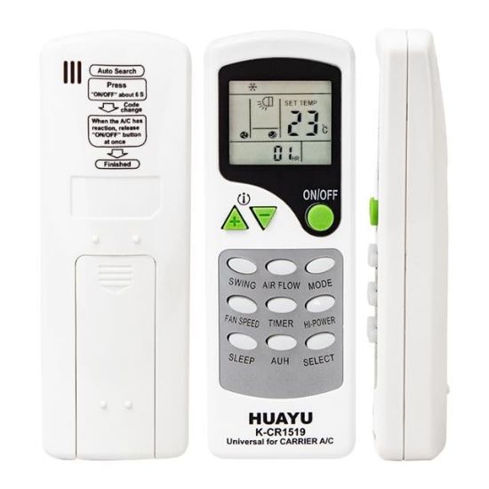 HUAYU KK K-CR1519 CARRIER KLİMA KUMANDASI resmi