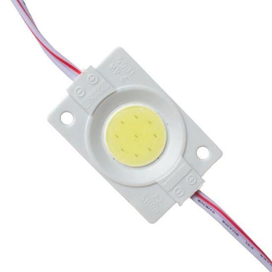 POWERMASTER 12V KASALI KAPAKSIZ 30X45 MM BEYAZ YUVARLAK COB LED resmi