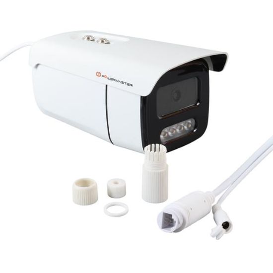 POWERMASTER PM-19419 3MP 4 ATOM LED IPC METAL KASA POESİZ IP BULLET KAMERA (AYAĞI UNUTMA) resmi