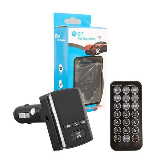 HELLO HL-19682 USB/SD/MP3 12-24 VOLT EKRANLI KUMANDALI HAFIZASIZ BLUETOOTH FM TRANSMITTER resmi