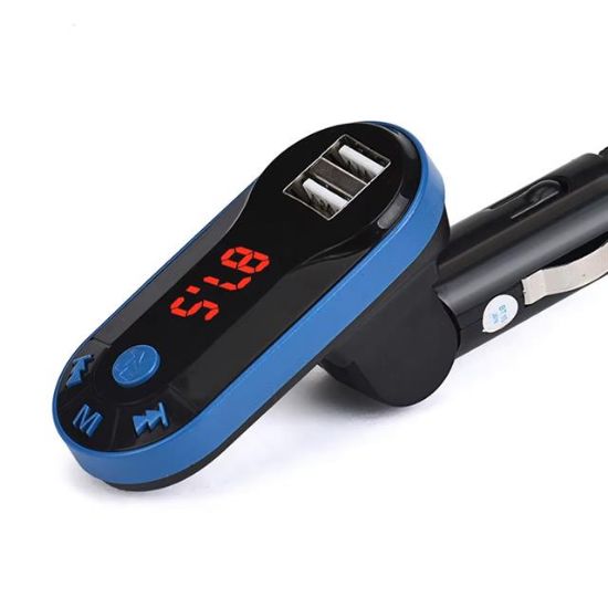 HELLO HL-19683 BT-FM MODULATÖR ÇİFT USB/SD/MP3 12-24 VOLT HAFIZASIZ BLUETOOTH FM TRANSMITTER resmi